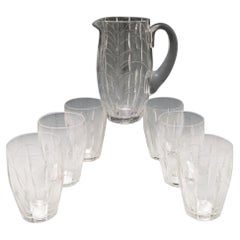 Clyne Farqharson Kendal-Zitronen-Set mit Schliff für John Walsh, 1937
