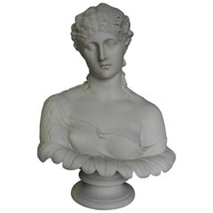 Clytie Marble Bust Sculpture, 20th Century