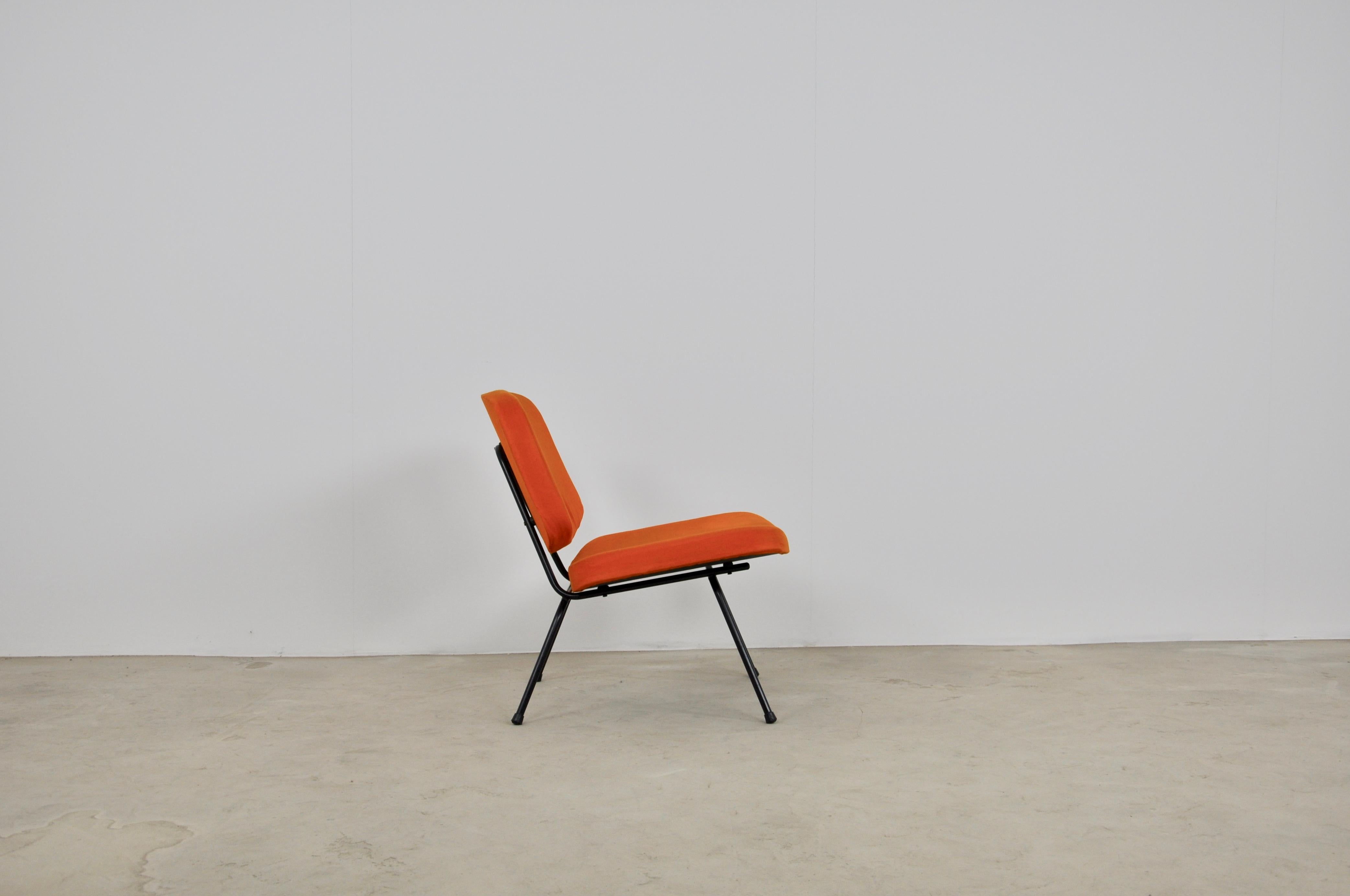 Mid-Century Modern CM 190 Low Chair by Pierre Paulin for Thonet, 1950s