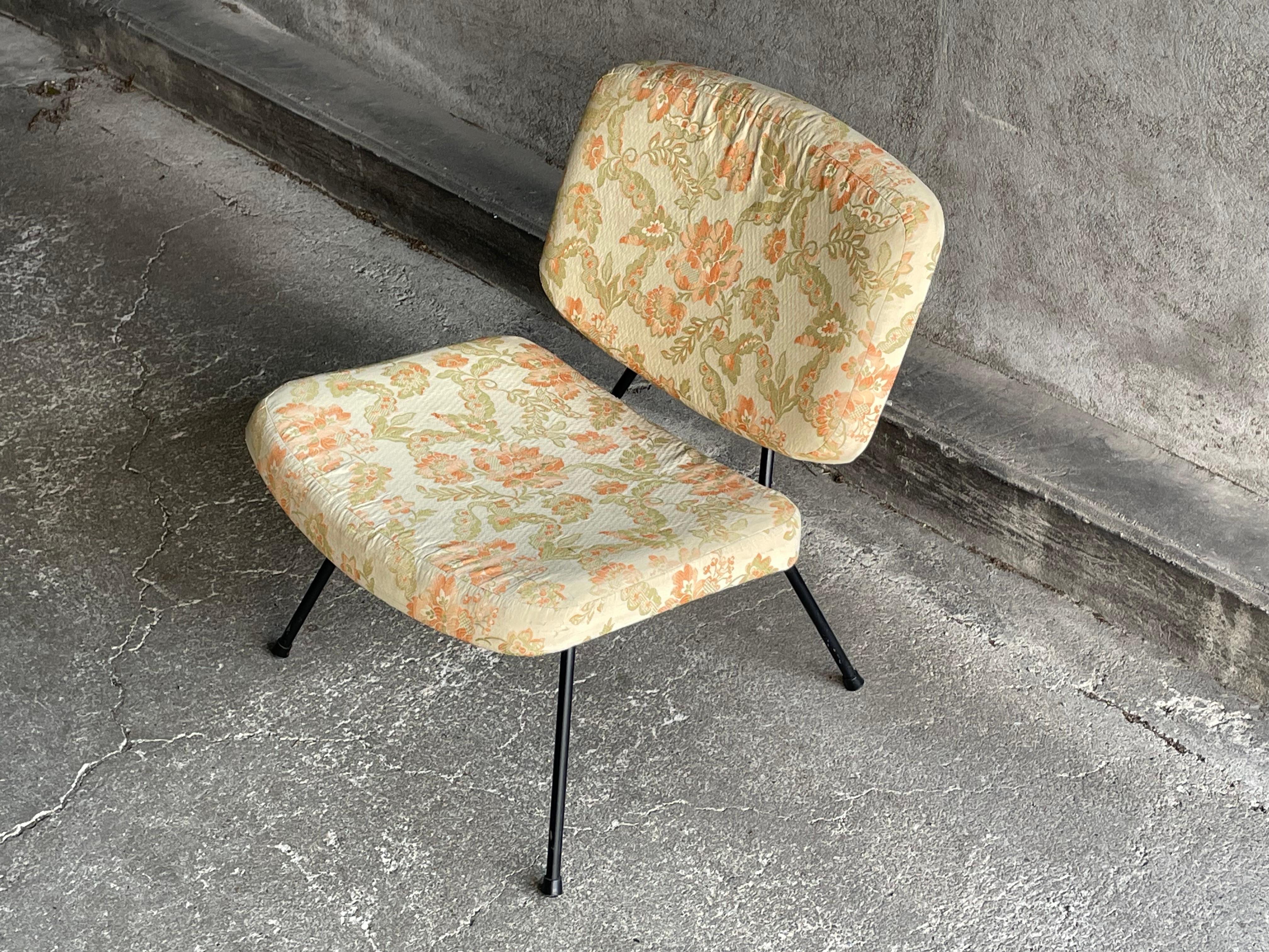 CM 190, Modell-Kaminstuhl von Pierre Paulin für Thonet, 1959 im Zustand „Gut“ im Angebot in GRENOBLE, FR
