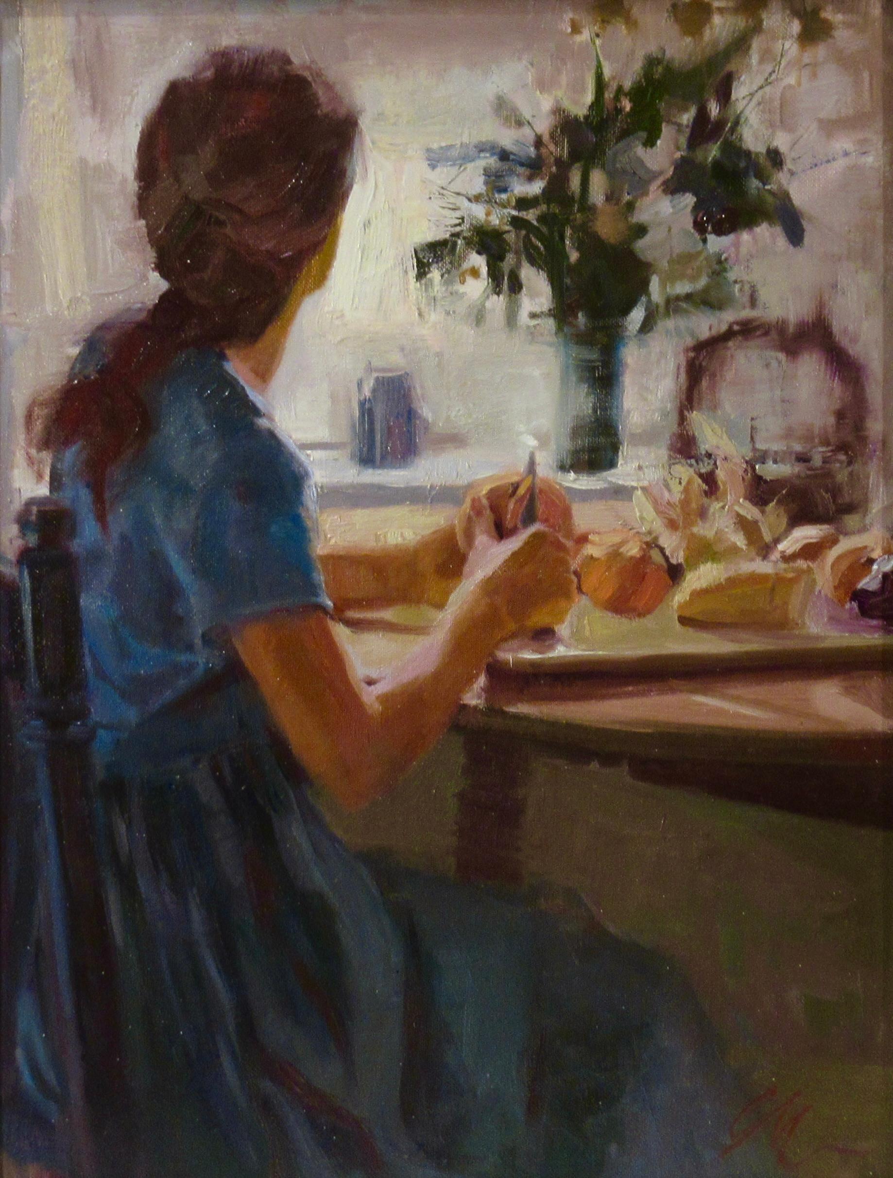 Riflessioni pomeridiane - Painting di C.M. Cooper