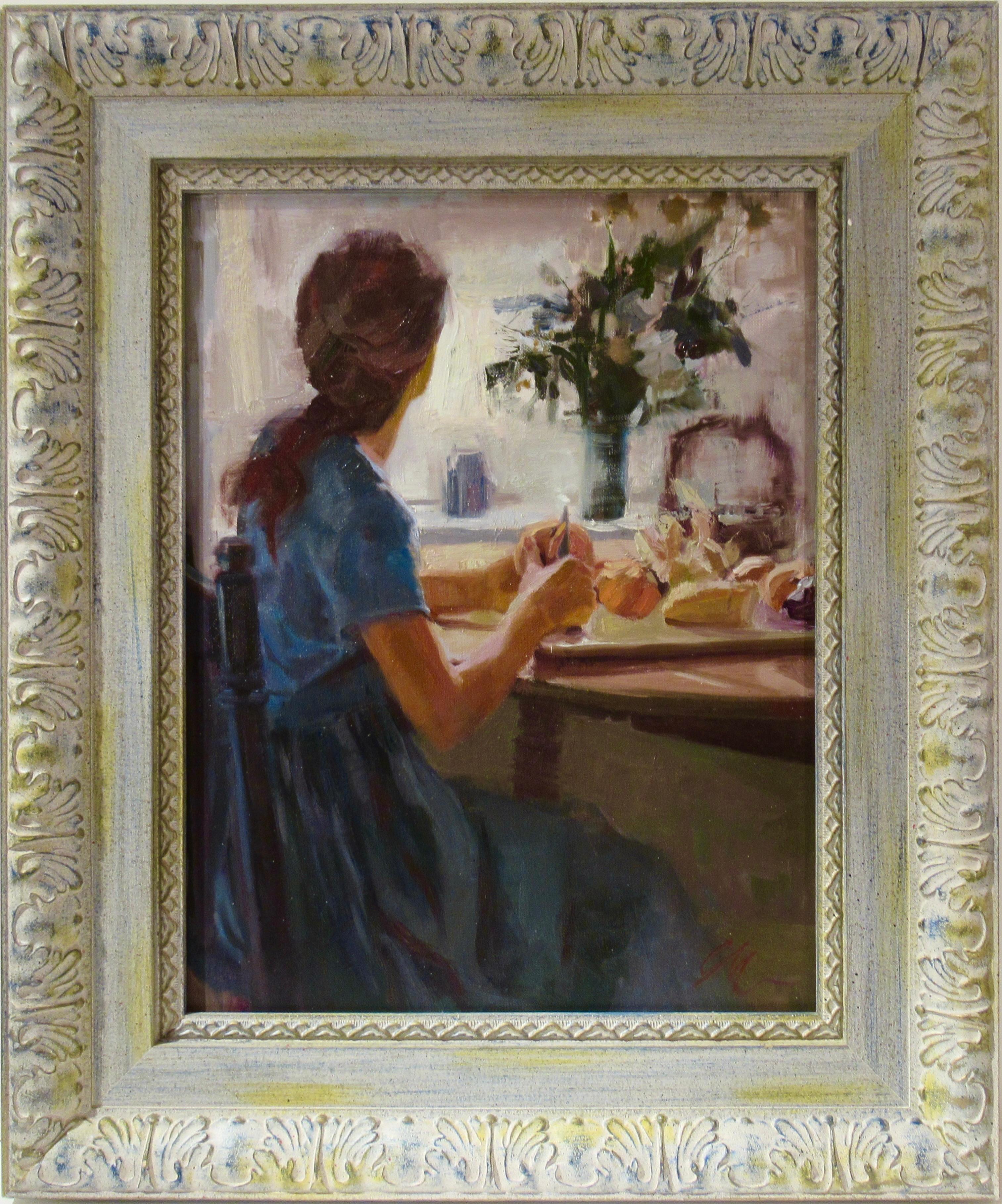 Figurative Painting di C.M. Cooper - Riflessioni pomeridiane