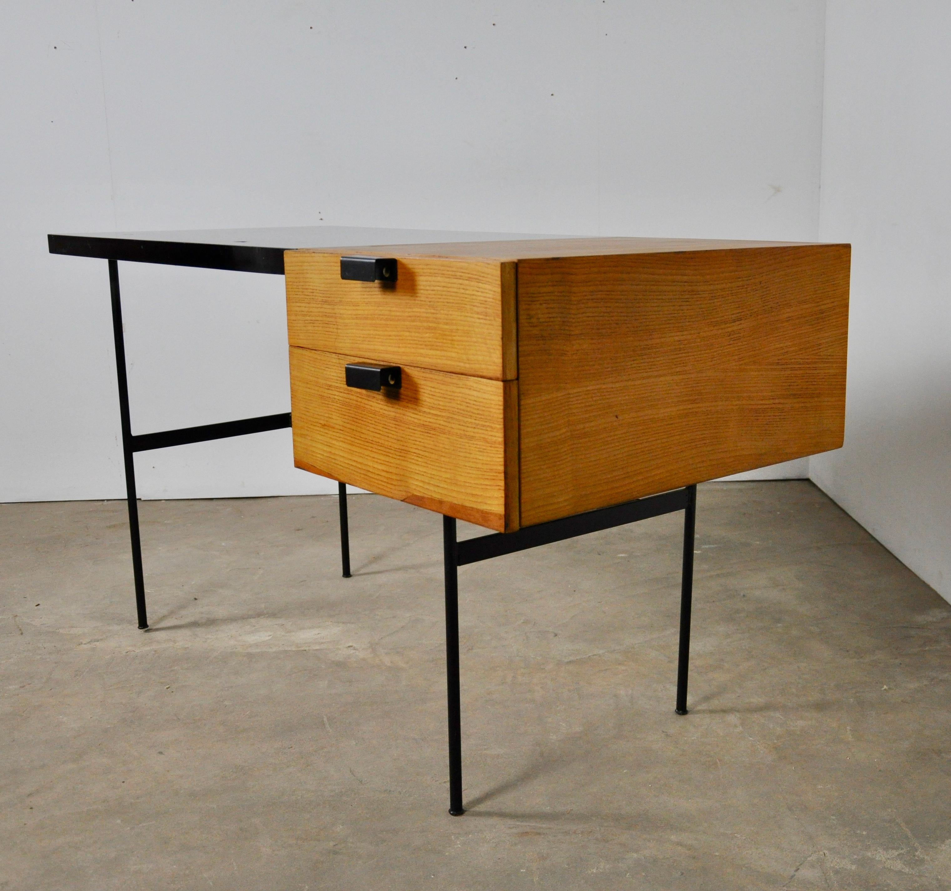 French CM141 Desk by Pierre Paulin for Thonet, 1954