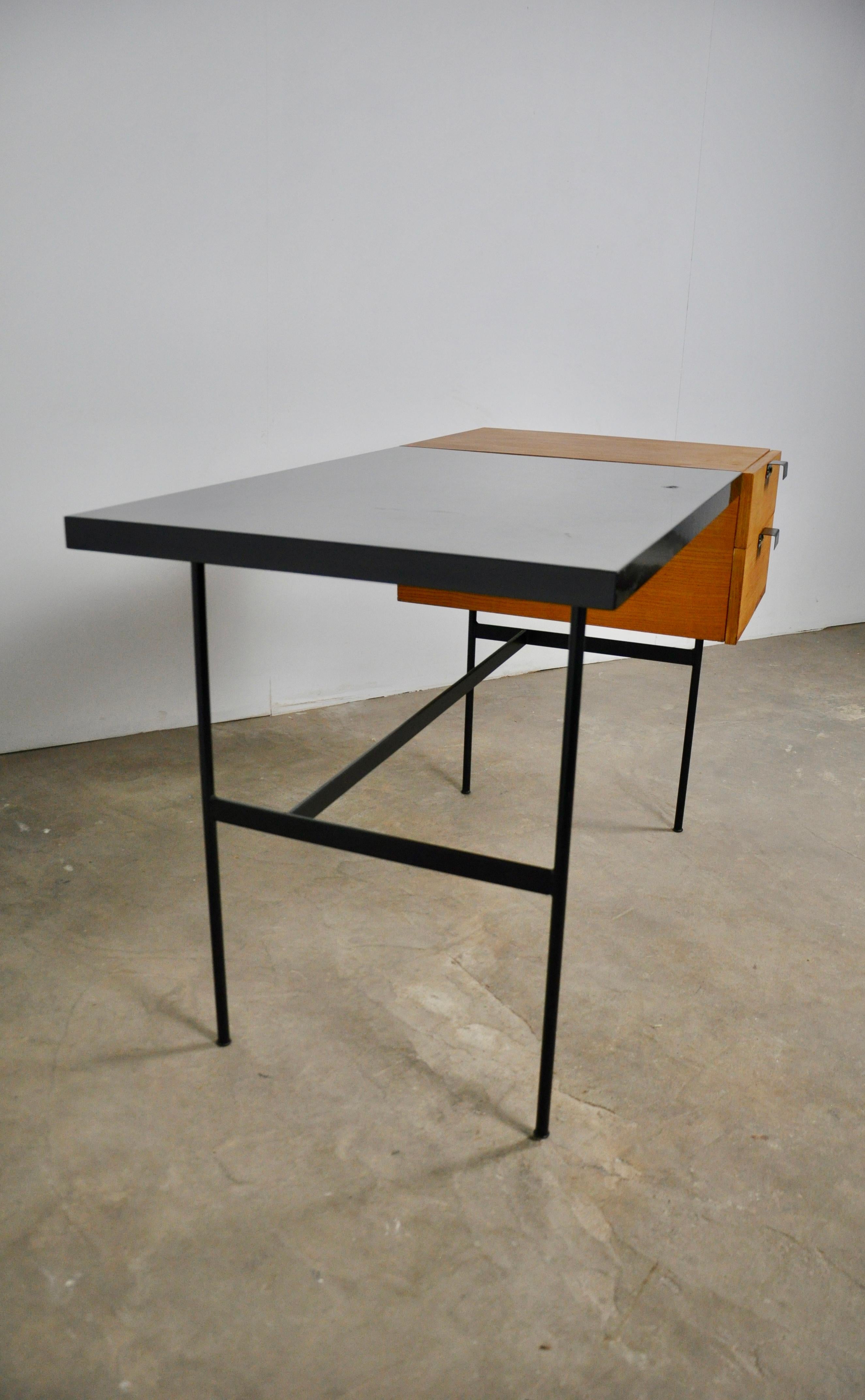 Mid-20th Century CM141 Desk by Pierre Paulin for Thonet, 1954