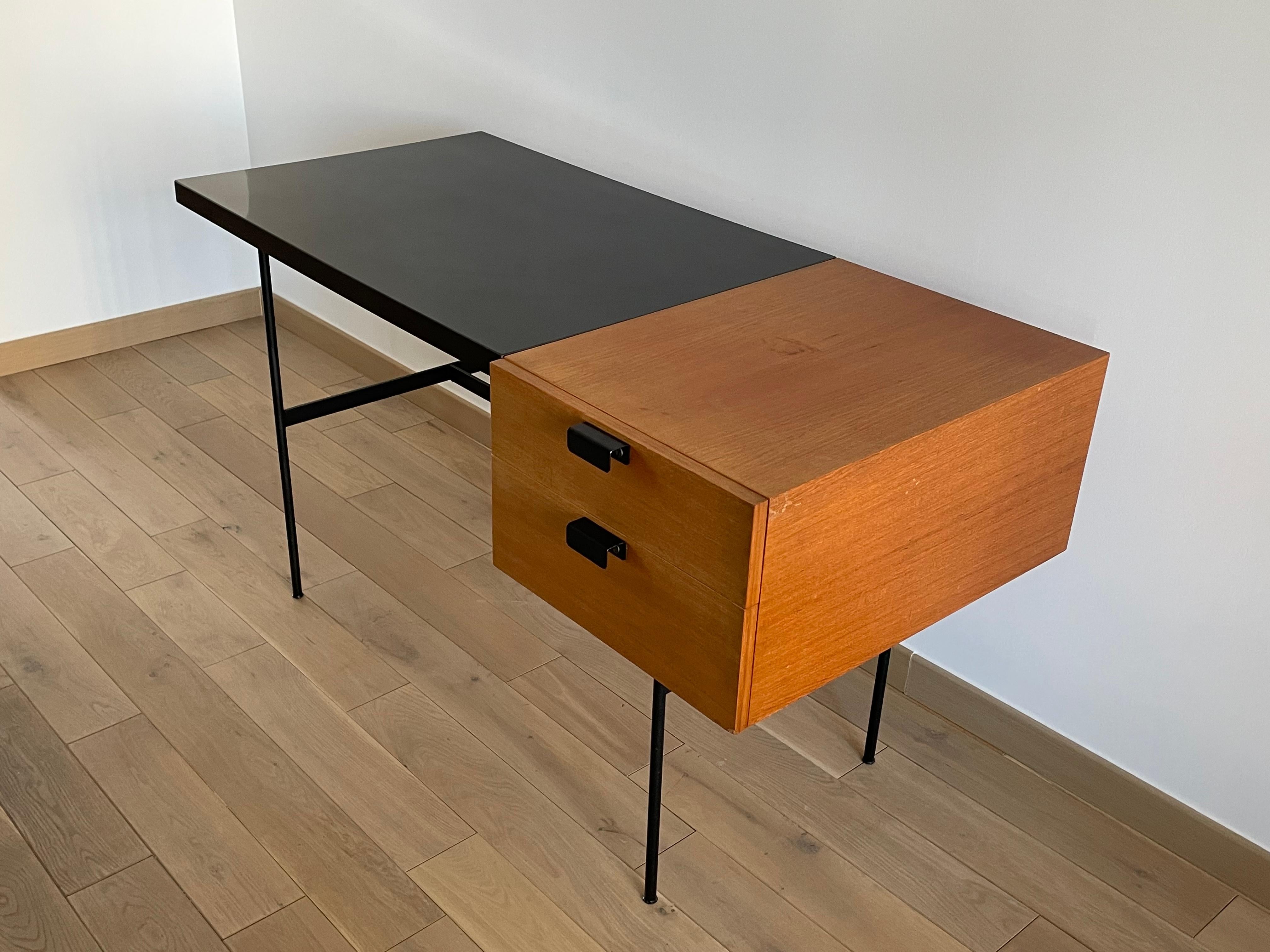 Bureau CM141 de Pierre Paulin pour Thonet, France, années 1960 en vente 3