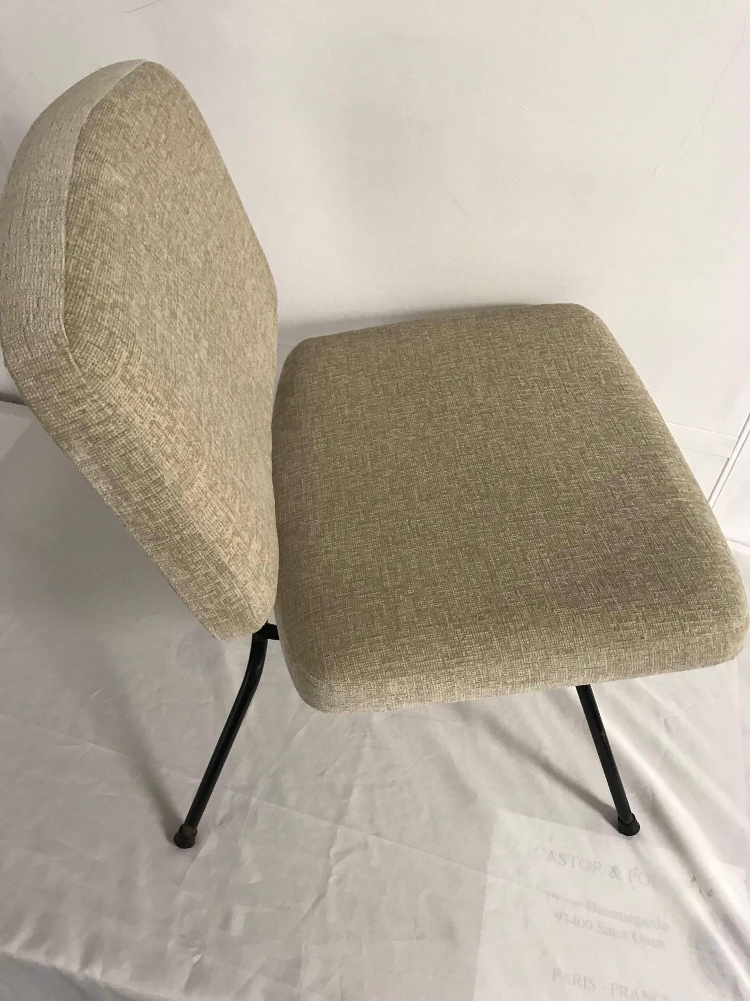 Mid-20th Century CM190 Slipper Chair by Pierre Paulin
