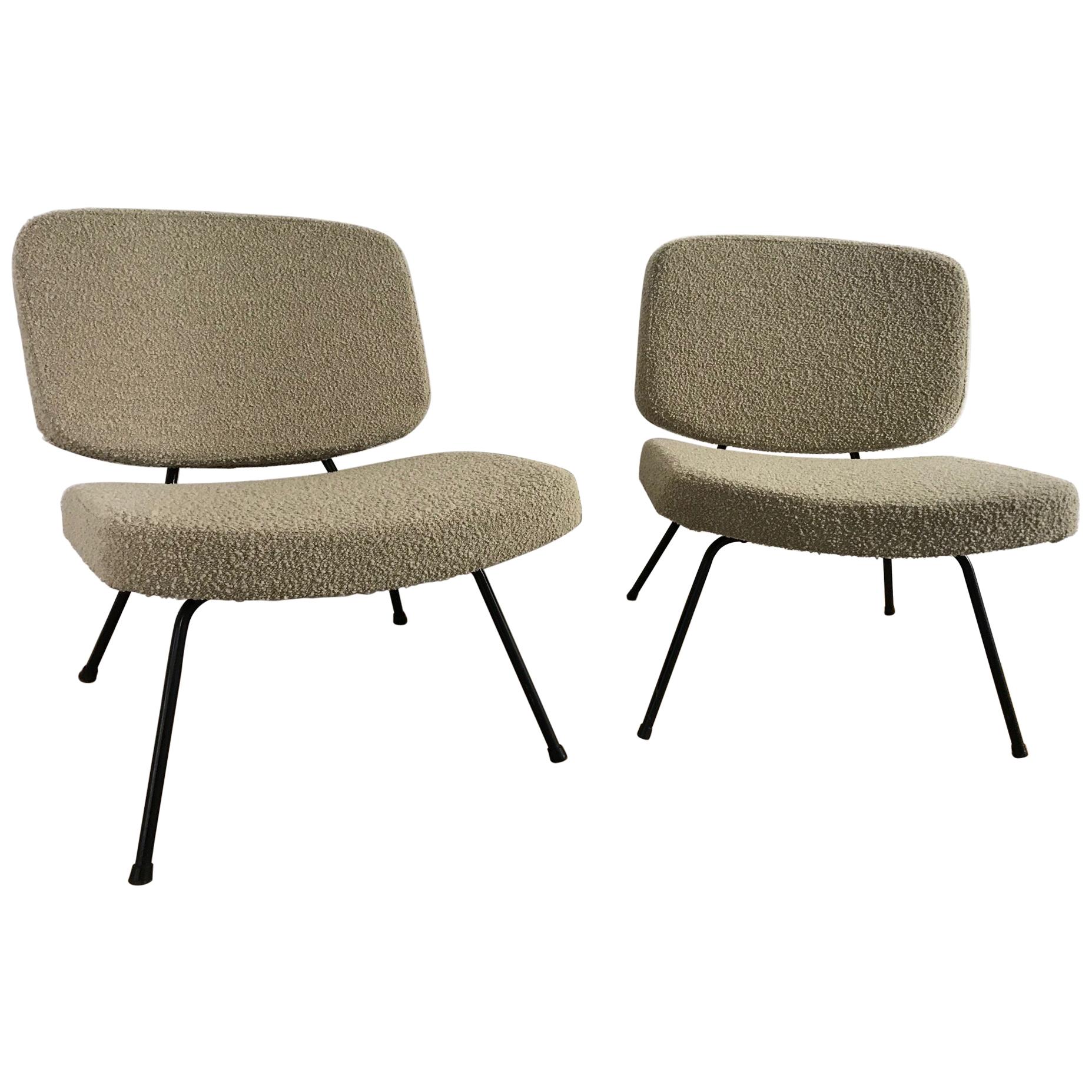 CM190 Slipper Chairs by Pierre Paulin
