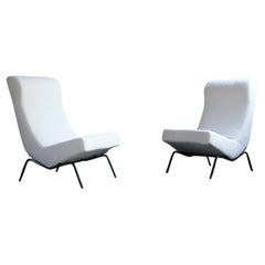 Retro CM194 Low Chairs – high back – by Pierre Paulin for Thonet around 1959s