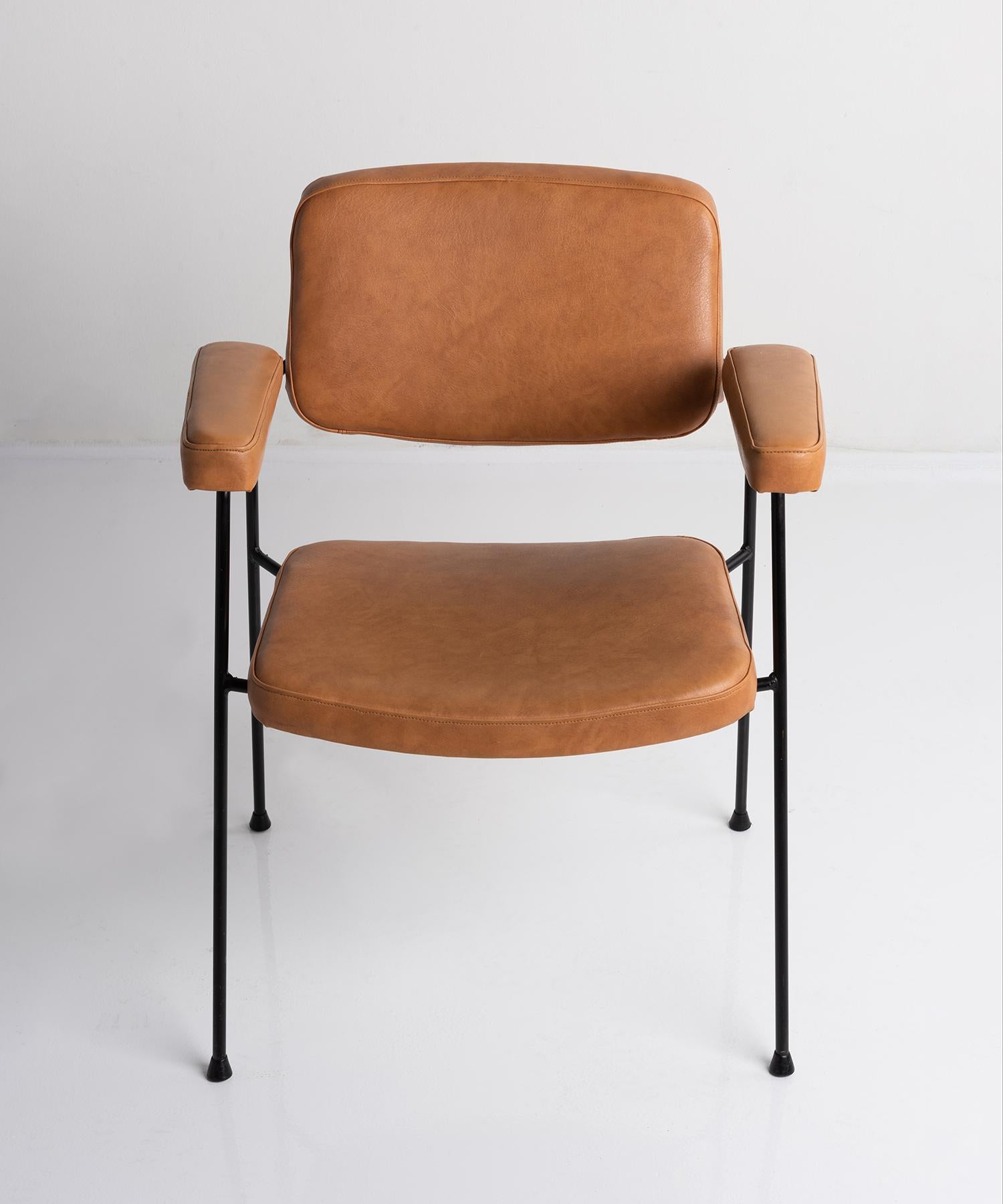 Mid-Century Modern CM197 Chair by Pierre Paulin for Thonet