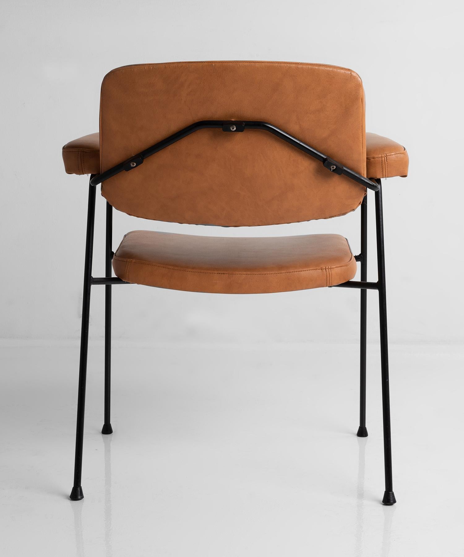 Painted CM197 Chair by Pierre Paulin for Thonet