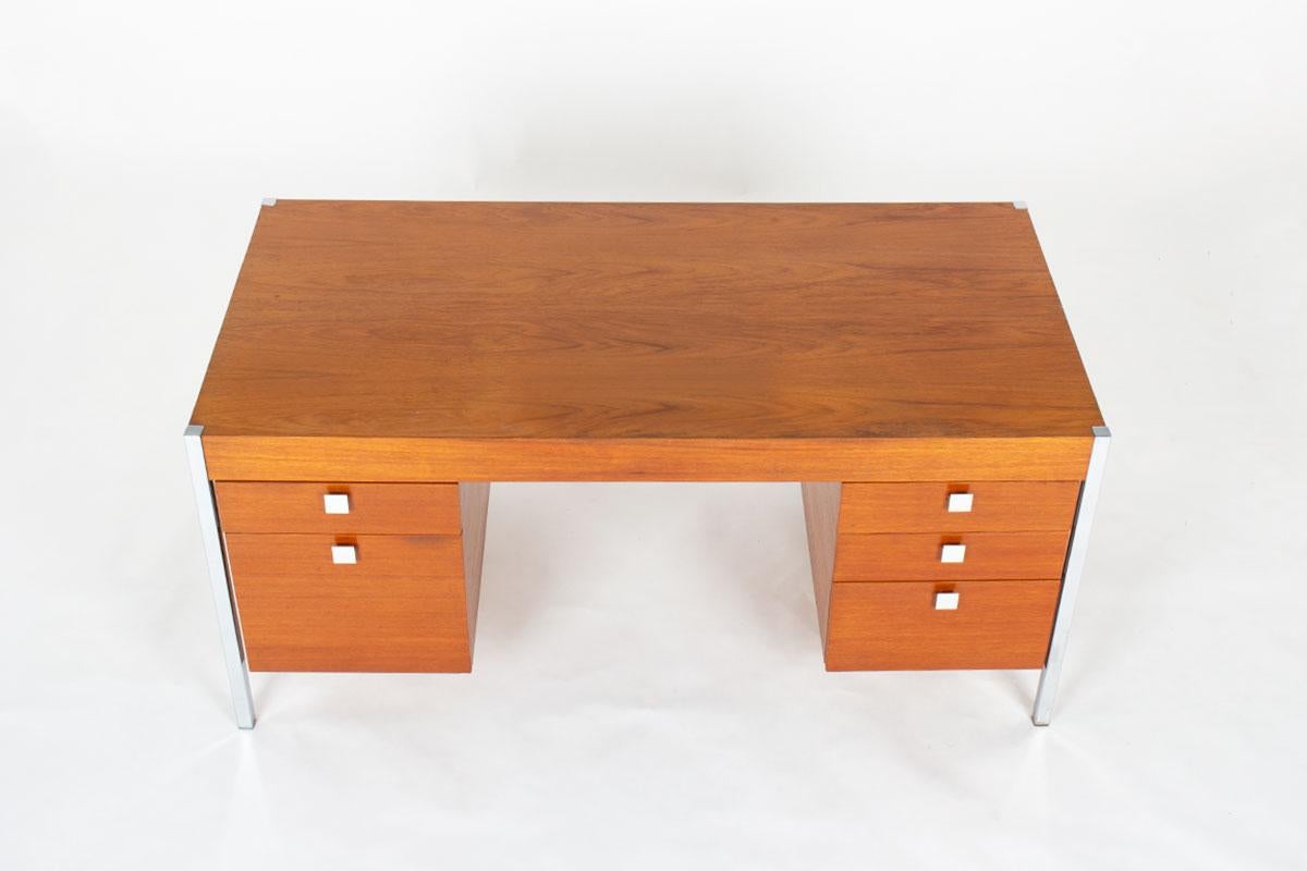 20th Century CM223 desk by Pierre Paulin for Thonet 1950 For Sale