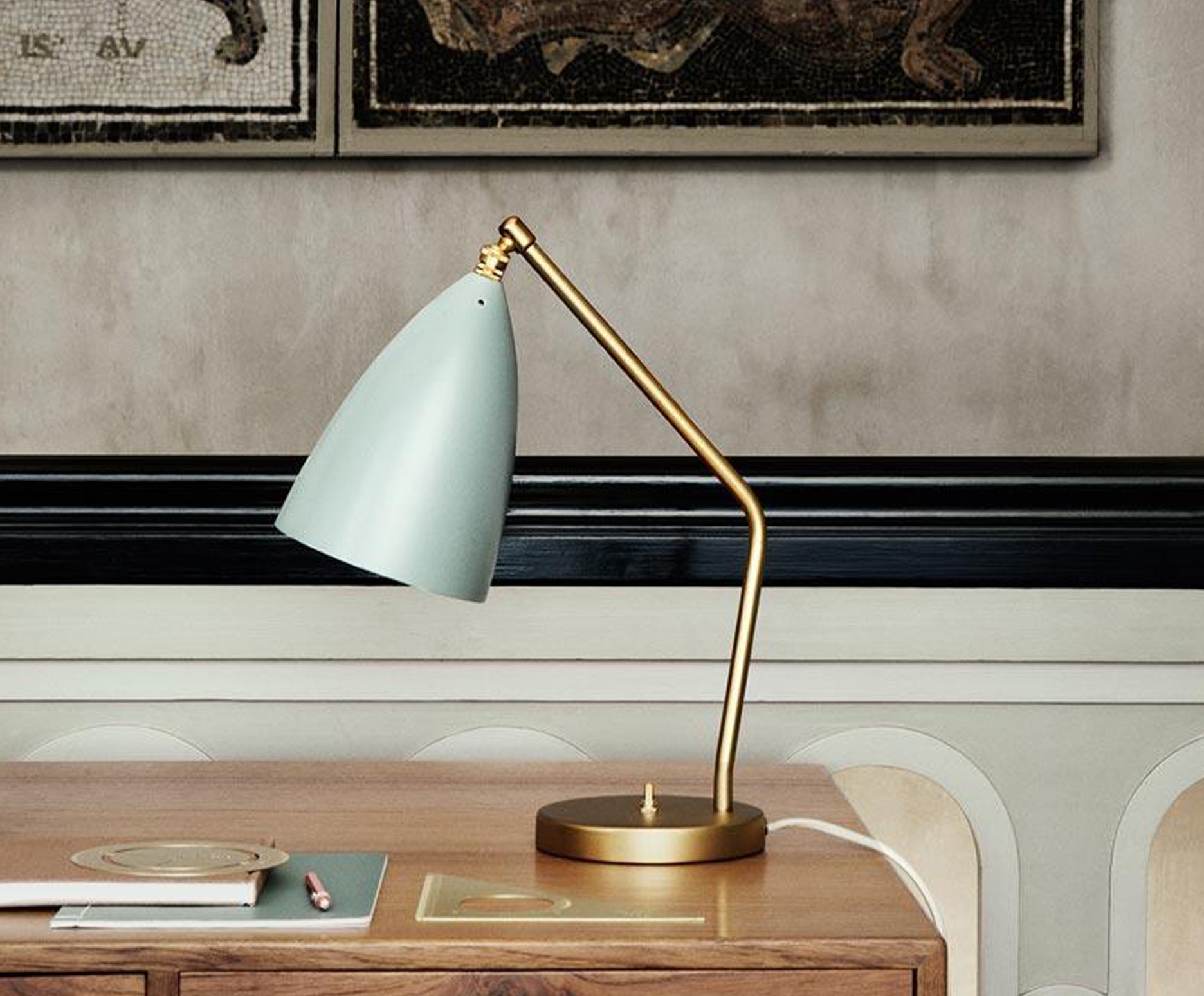 Greta Grossman Grasshopper Table Lamp |