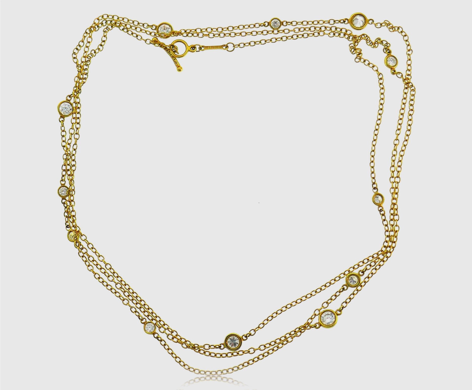 Collier de diamants au mètre