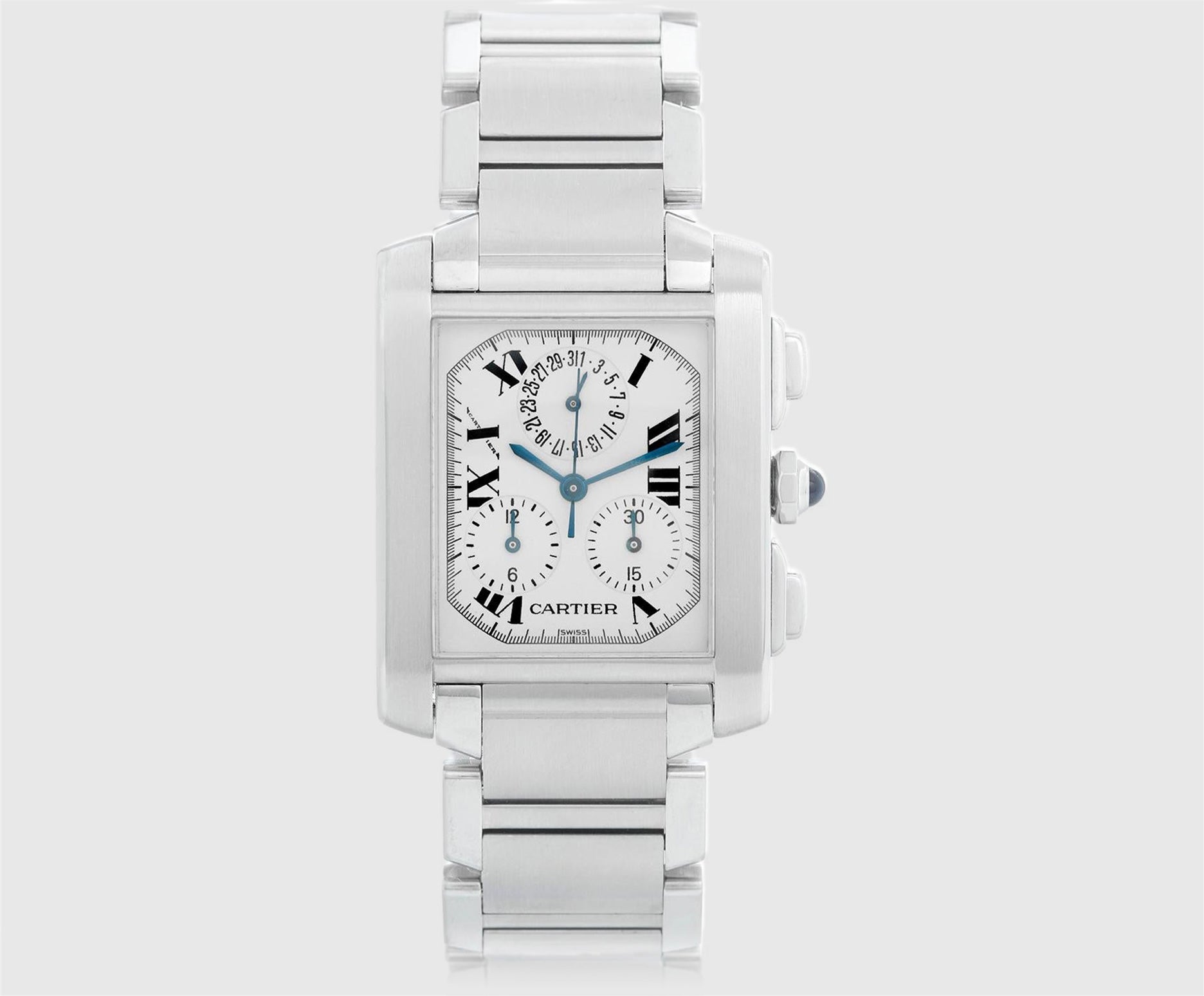 does cartier tank francaise have a battery