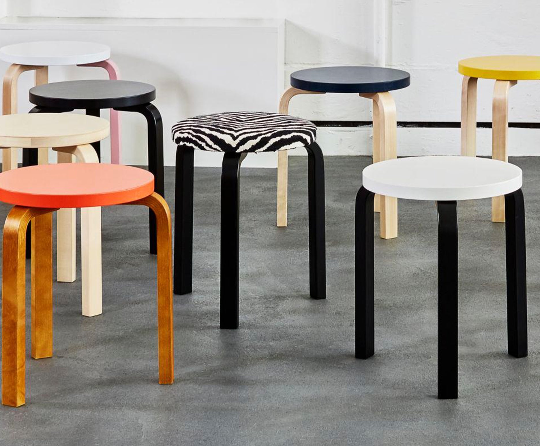 Supreme x Artek Stool 60, New Old Stock/New In Box For Sale at Supreme x Artek Stool 60, New Old Stock/New In Box For Sale at