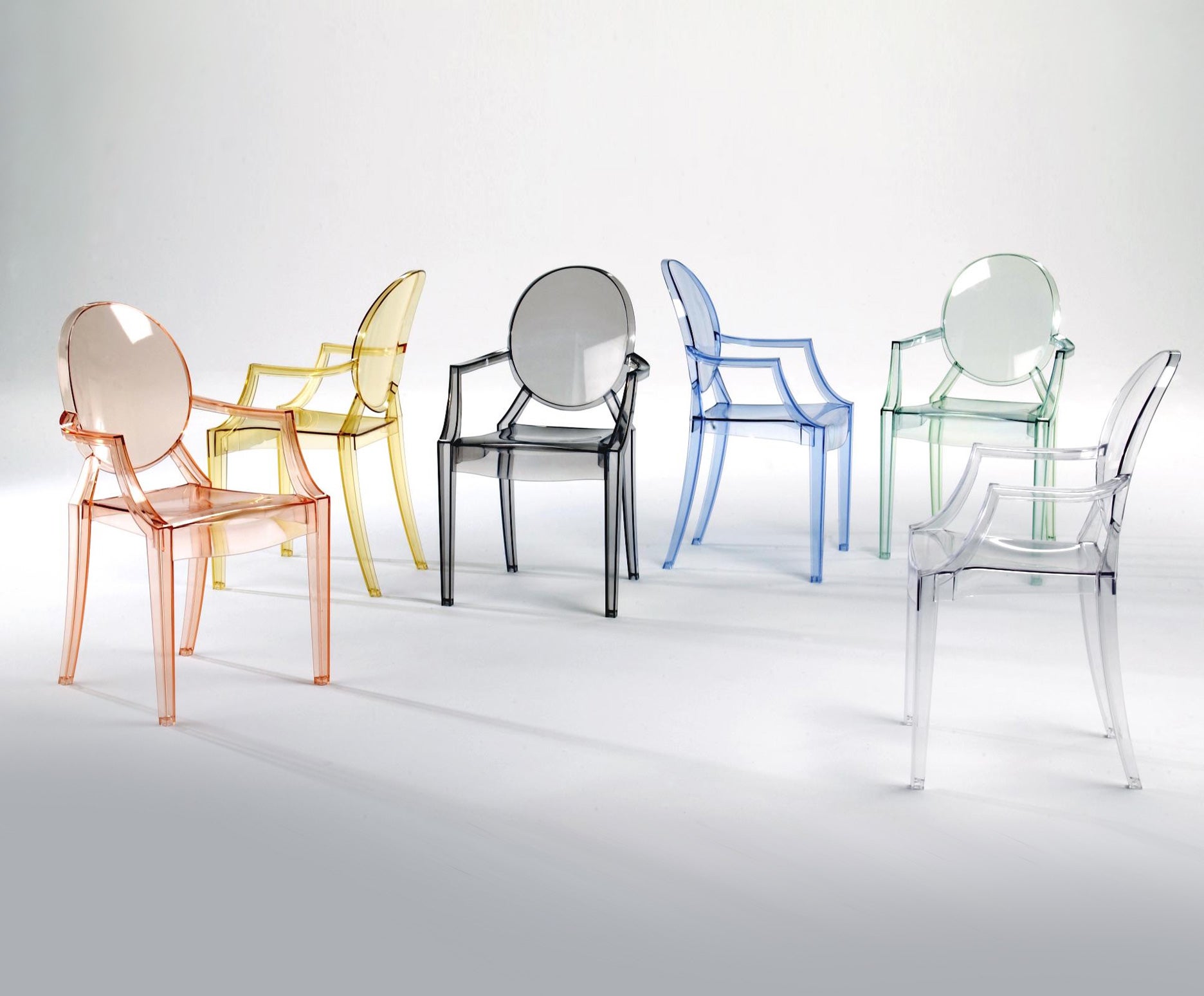 Philippe Starck Louis Ghost Chair | 1stDibs
