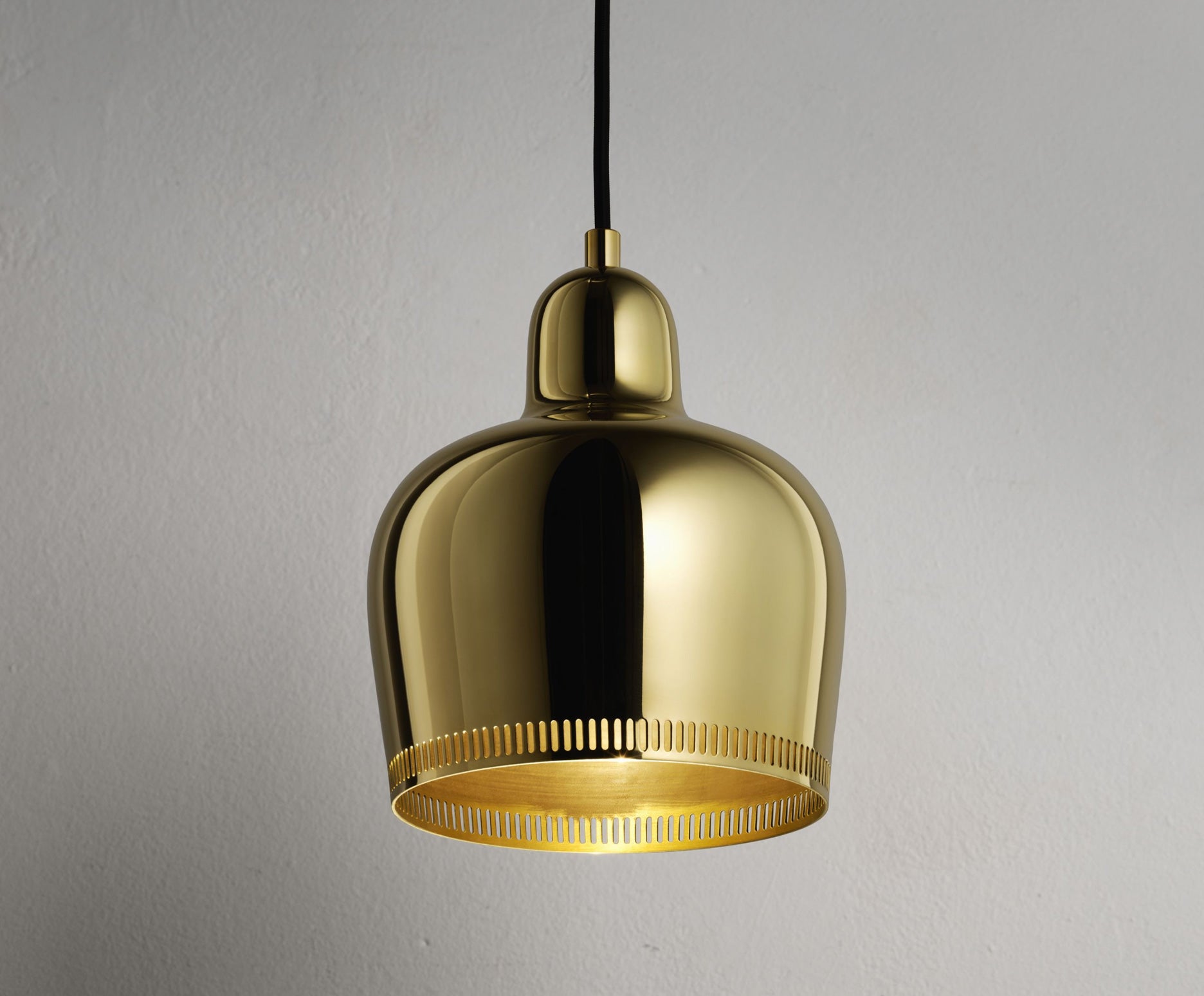 Golden Bell Pendant Light