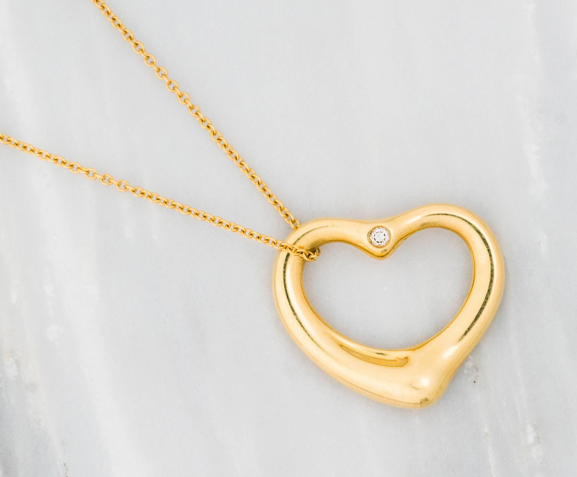 Open Heart Necklace