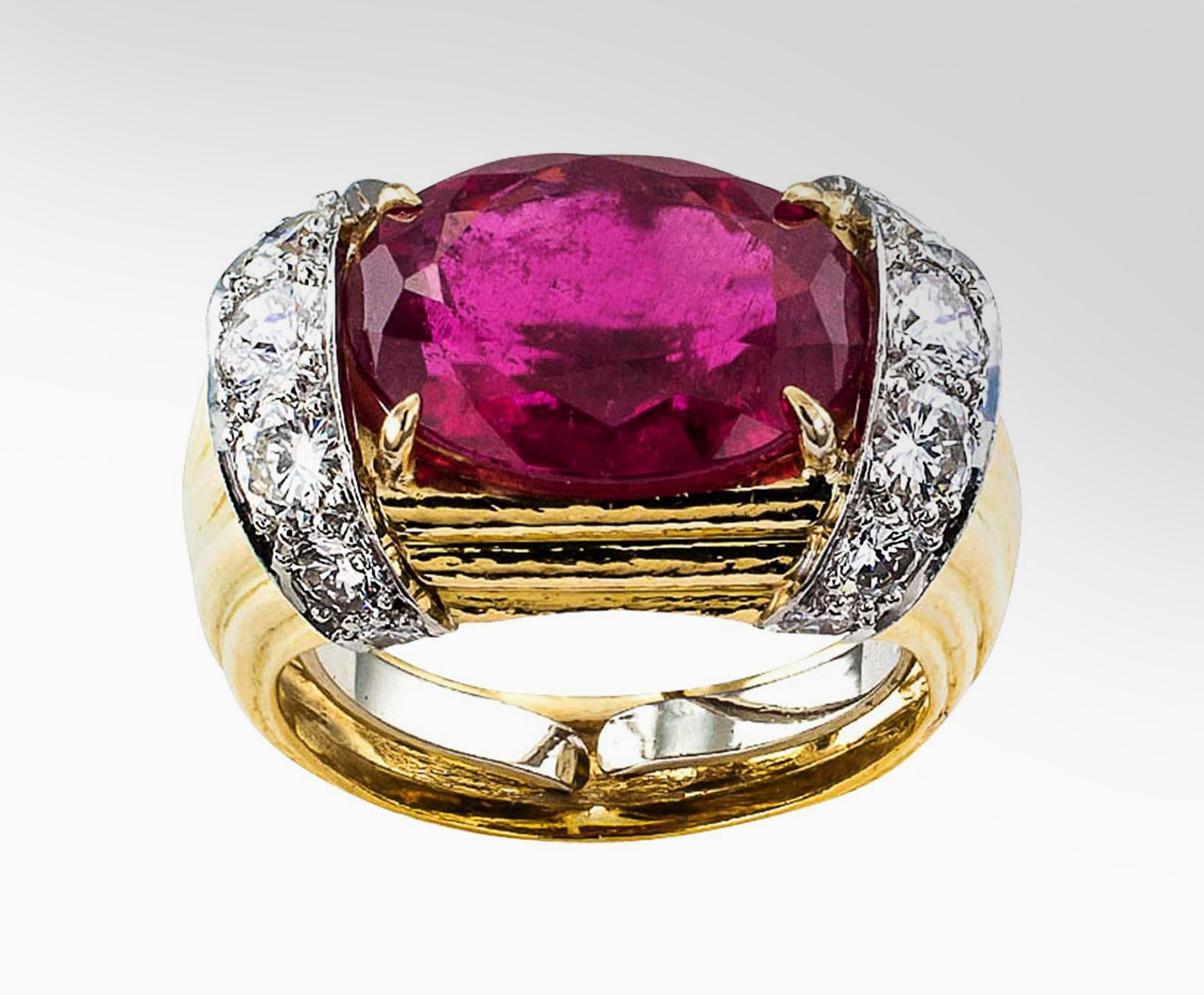 Rubellite Ring