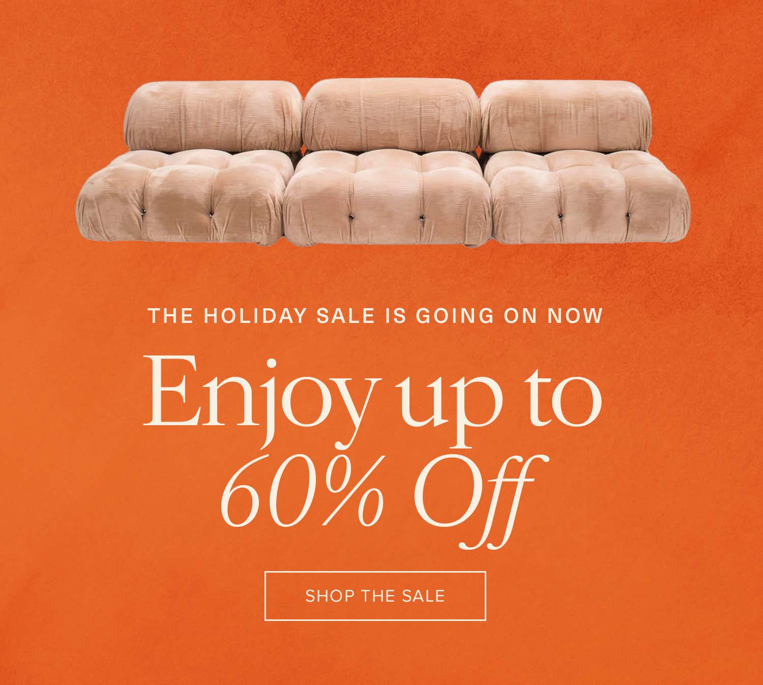 <p>The Holiday Sale</p>