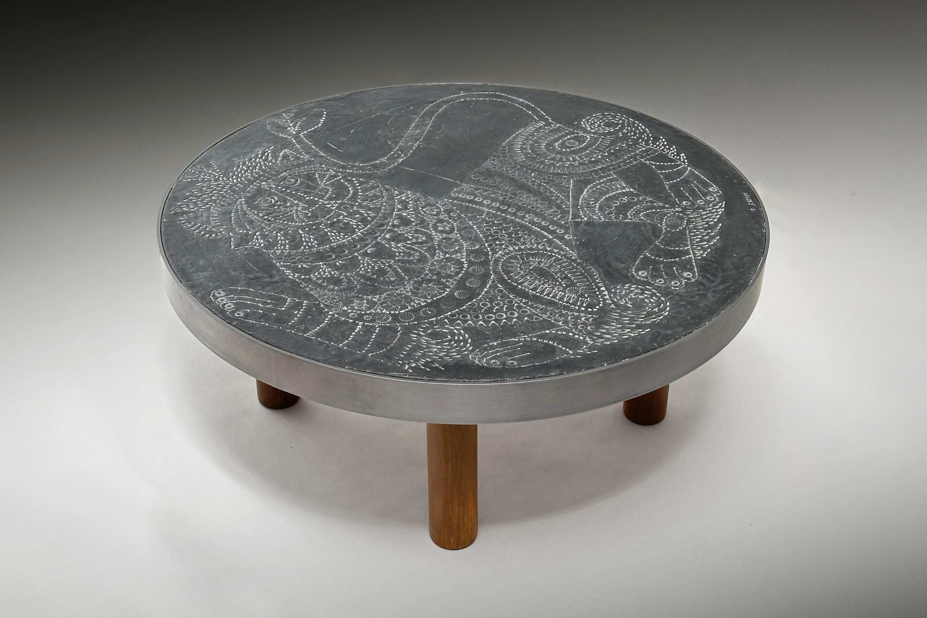 Lion Table by Roger Capron