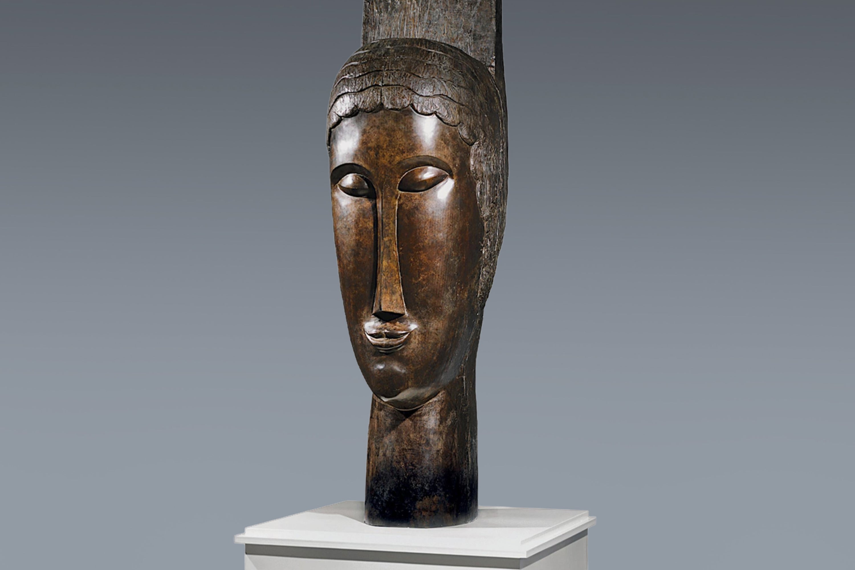 Tête de cariatide, 1910, by Amedeo Modigliani