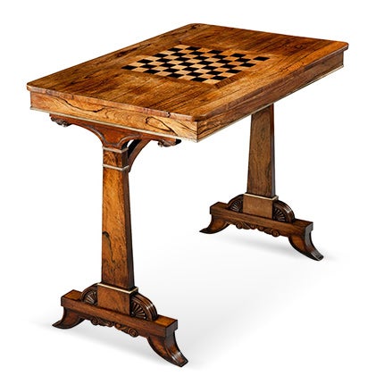 Regency Game Table, ca. 1820