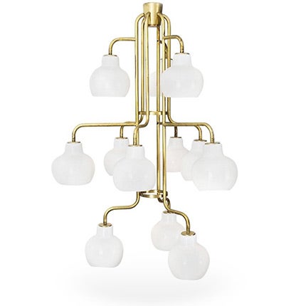 Vilhelm Lauritzen Chandelier, 1930s