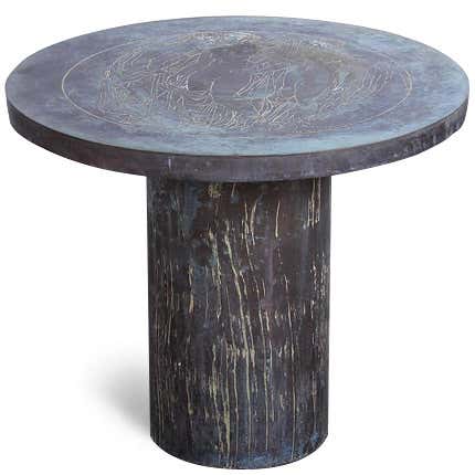 Philip & Kelvin LaVerne Side Table, 1960s