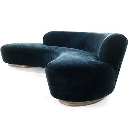 Vladimir Kagan Serpentine Sofa, 1970s