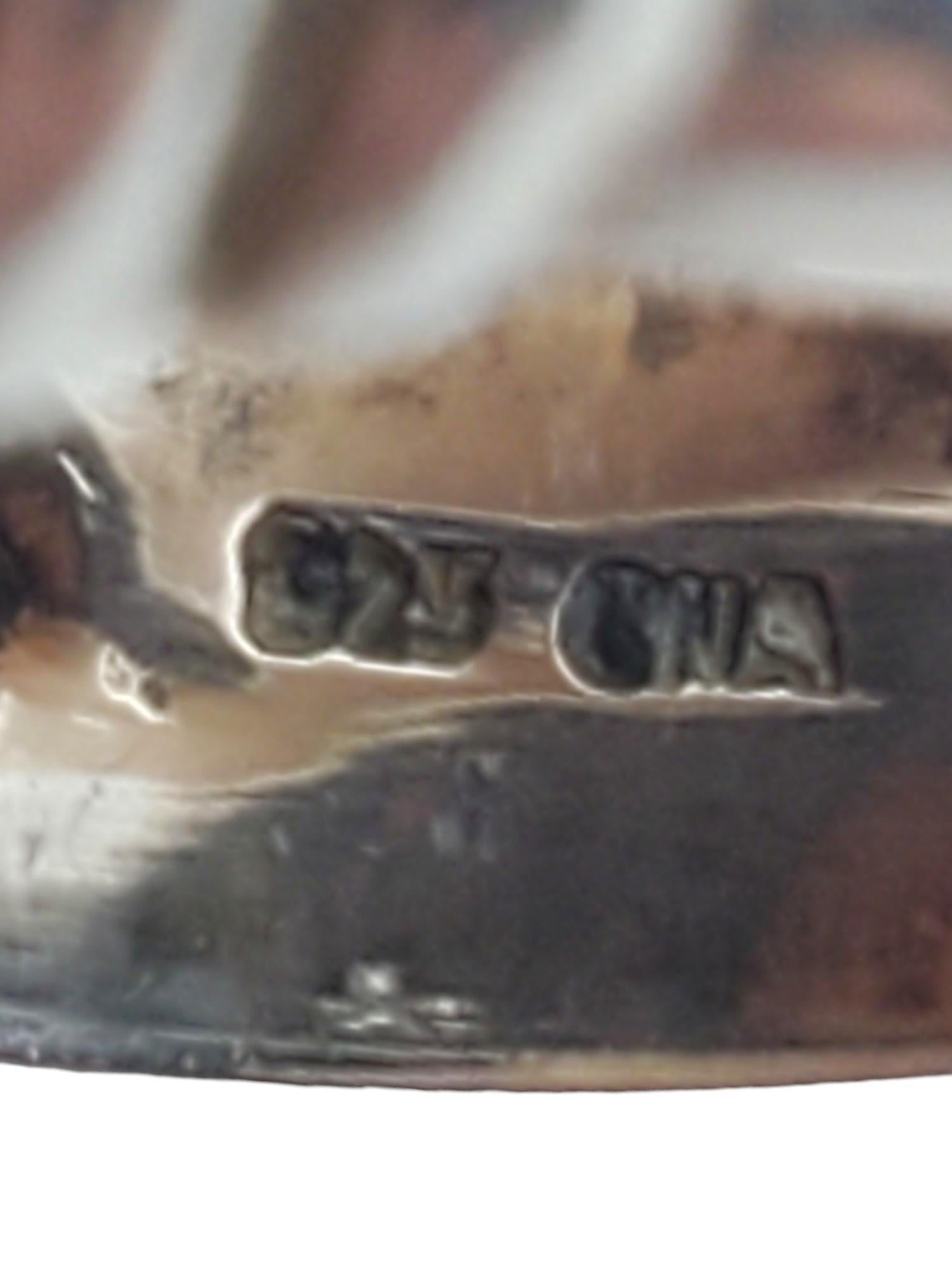 CNA Anello cammeo in argento sterling misura 7 #17547 in vendita 1