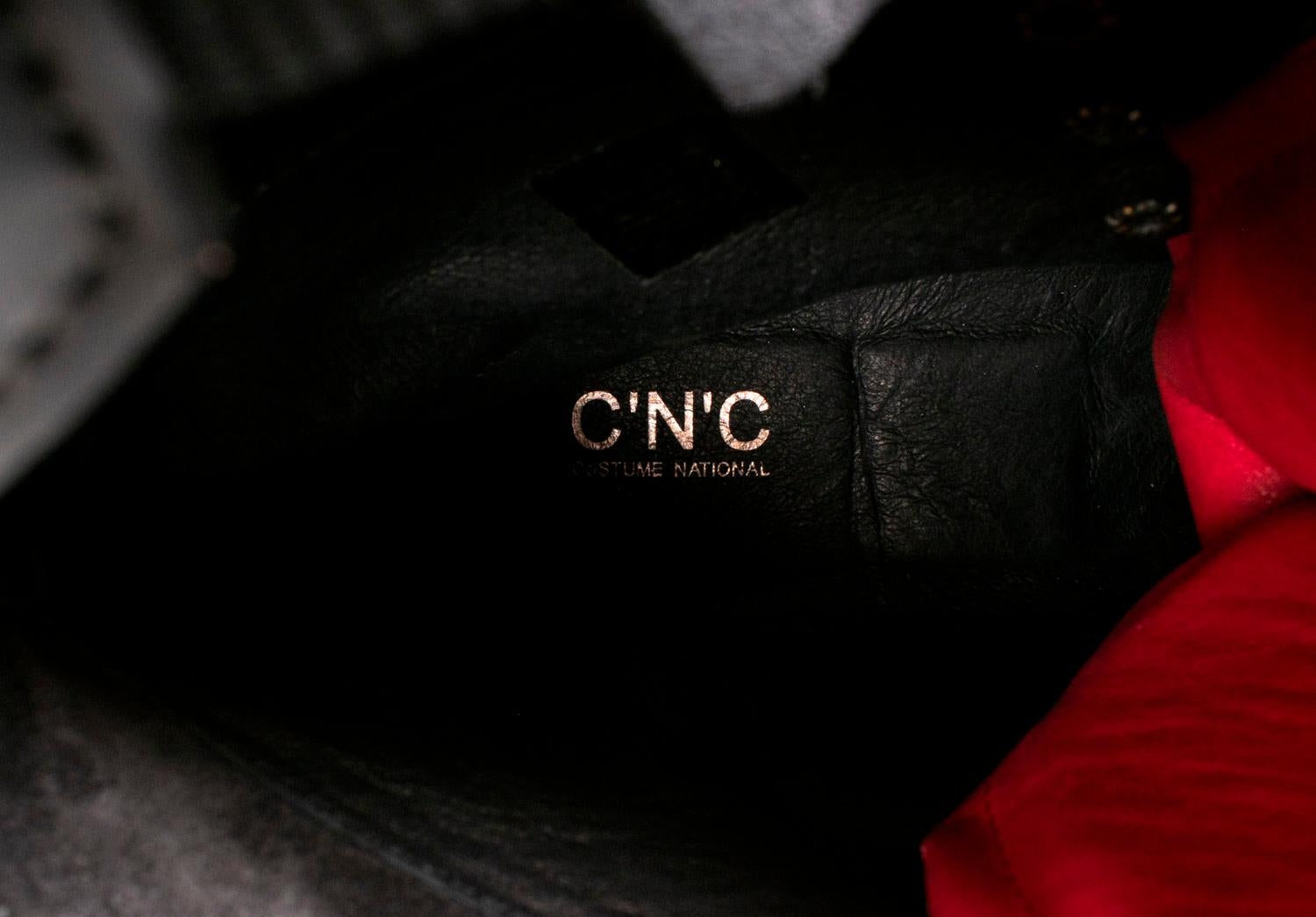 CNC Costume National Bottes Hommes Chaussures Taille EUR43, UK8, USA9 en vente 2