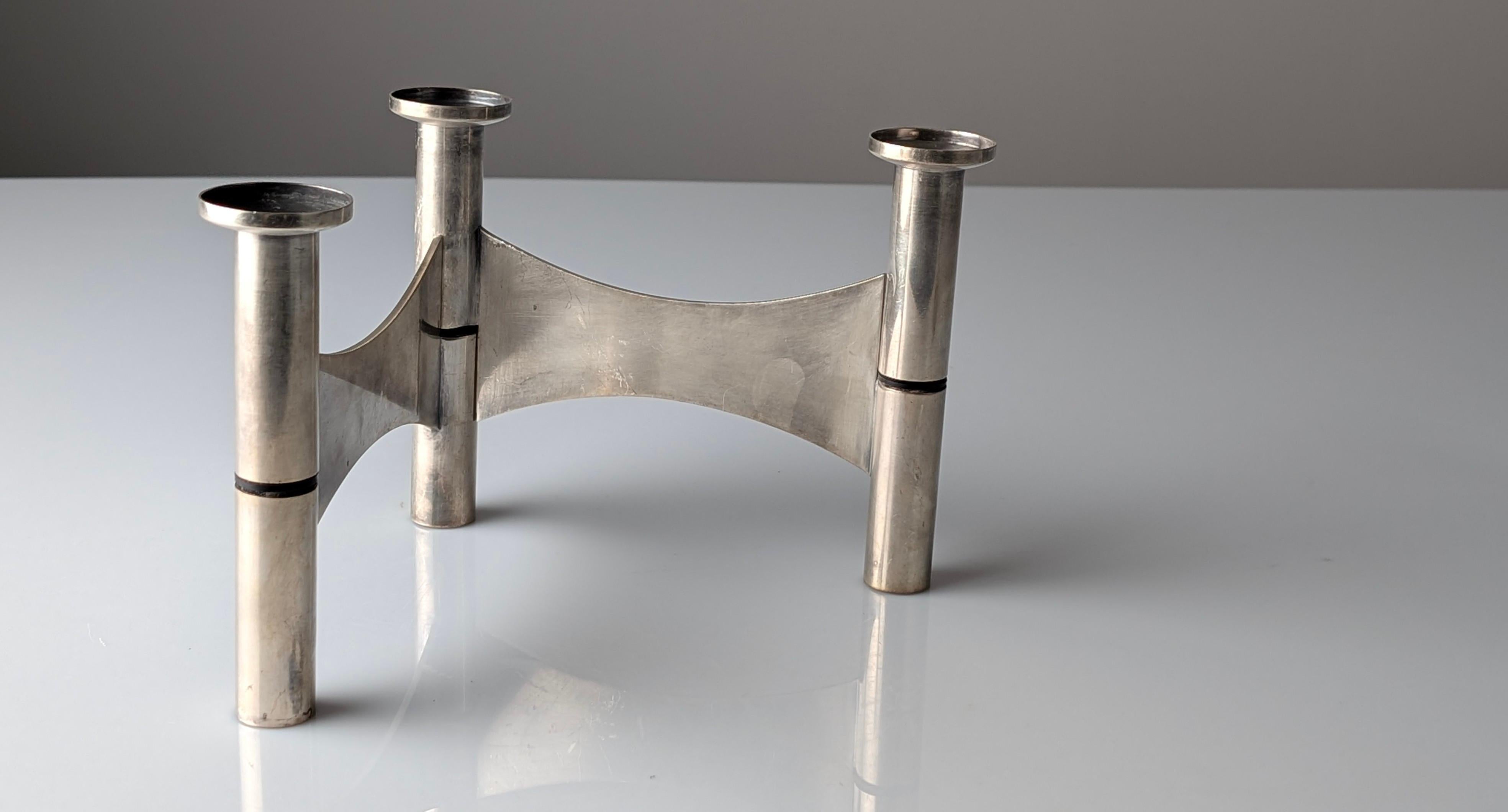 Premio CNGT 1978 per il tennis: Tallon Ravinet d'Enfert, candeliere in argento placcato in vendita 2