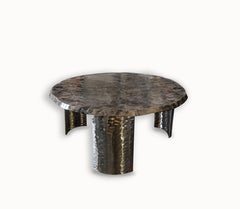 CNS Smoky Rock Crystal Cocktail Table by Phoenix