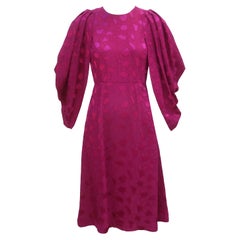 CO Cocoon Sleeve Magenta Dress, 2018