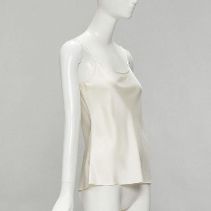 Beige CO COLLECTION canotta beige in lana rayon XS in vendita