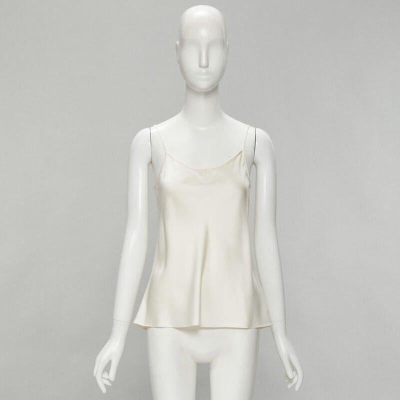 CO COLLECTION canotta beige in lana rayon XS in vendita 4
