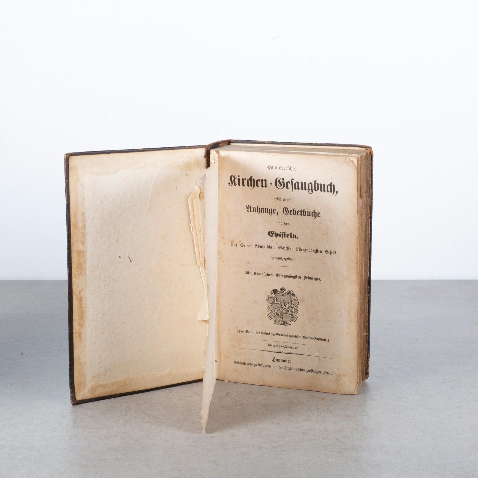 Allemand The Collective of 19th c. Livres reliés en cuir vers 1822-1908 en vente