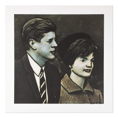 C.O. Paeffgen, John & Jackie Kennedy – Signed Print