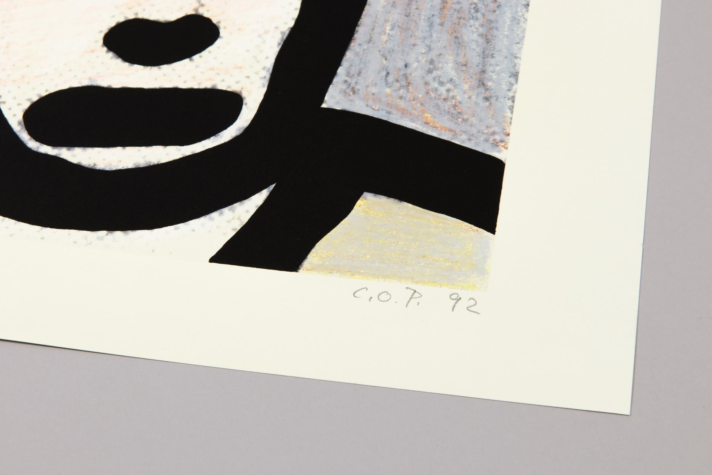 C.O. Paeffgen, Joseph Beuys - Impression signée, 1992, Pop Art, Portrait 1