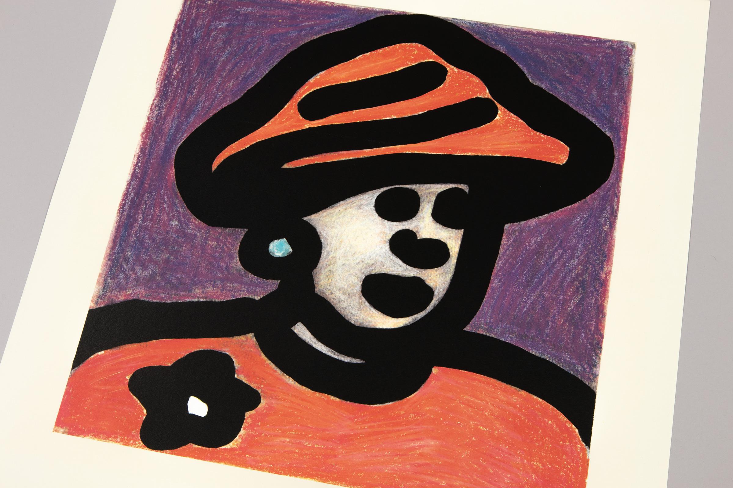 C.O. Paeffgen, Queen - Stampa firmata, 1992, Pop Art, Ritratto contemporaneo in vendita 1