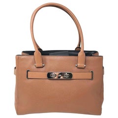 Coach 34408.SVSD Swagger Pebbled Leather Satchel Ladies Bag