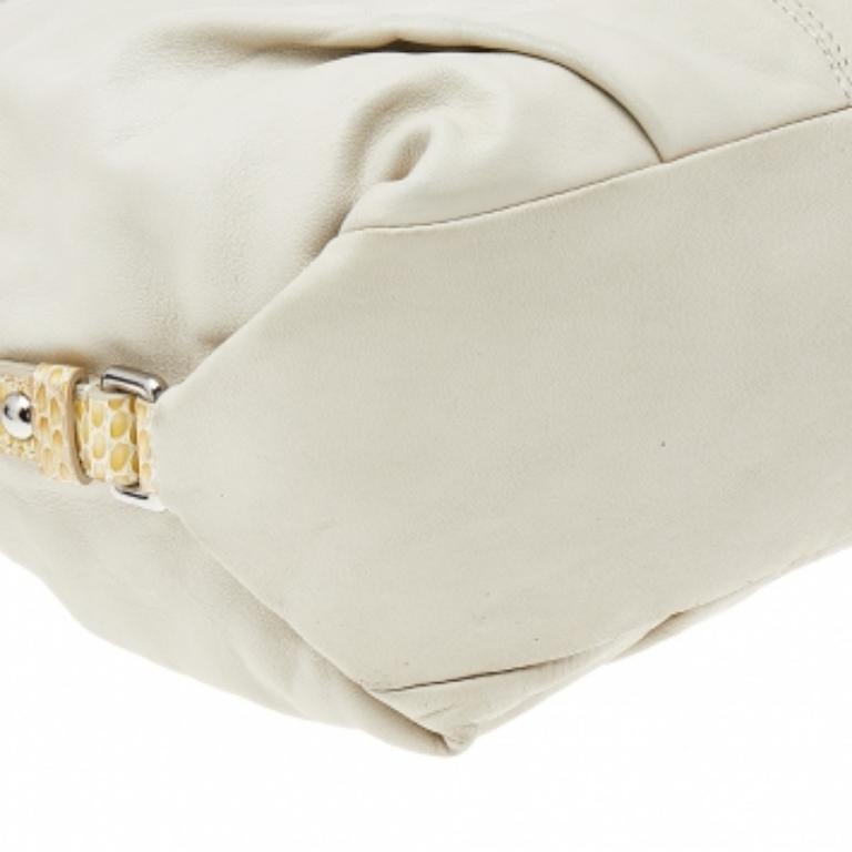 Coach Beige Leder Umhängetasche 1