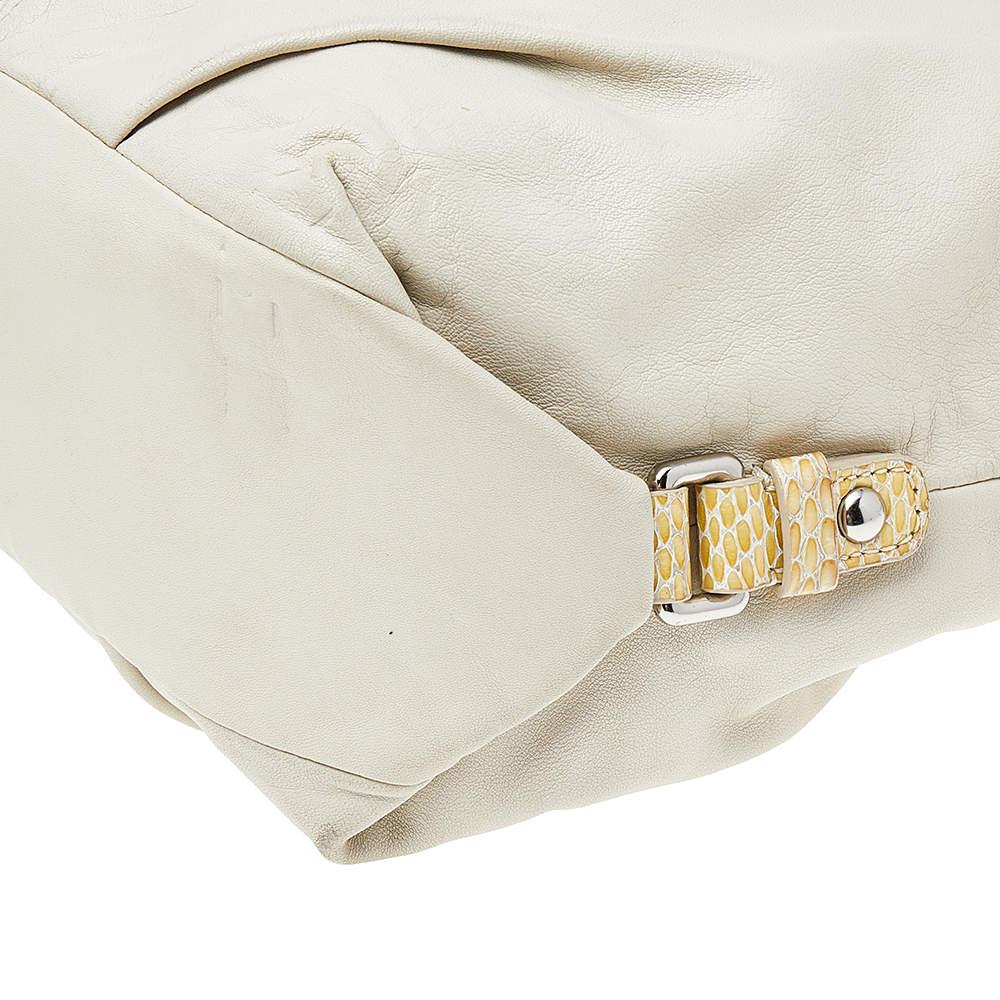 Coach Beige Leather Shoulder Bag 5