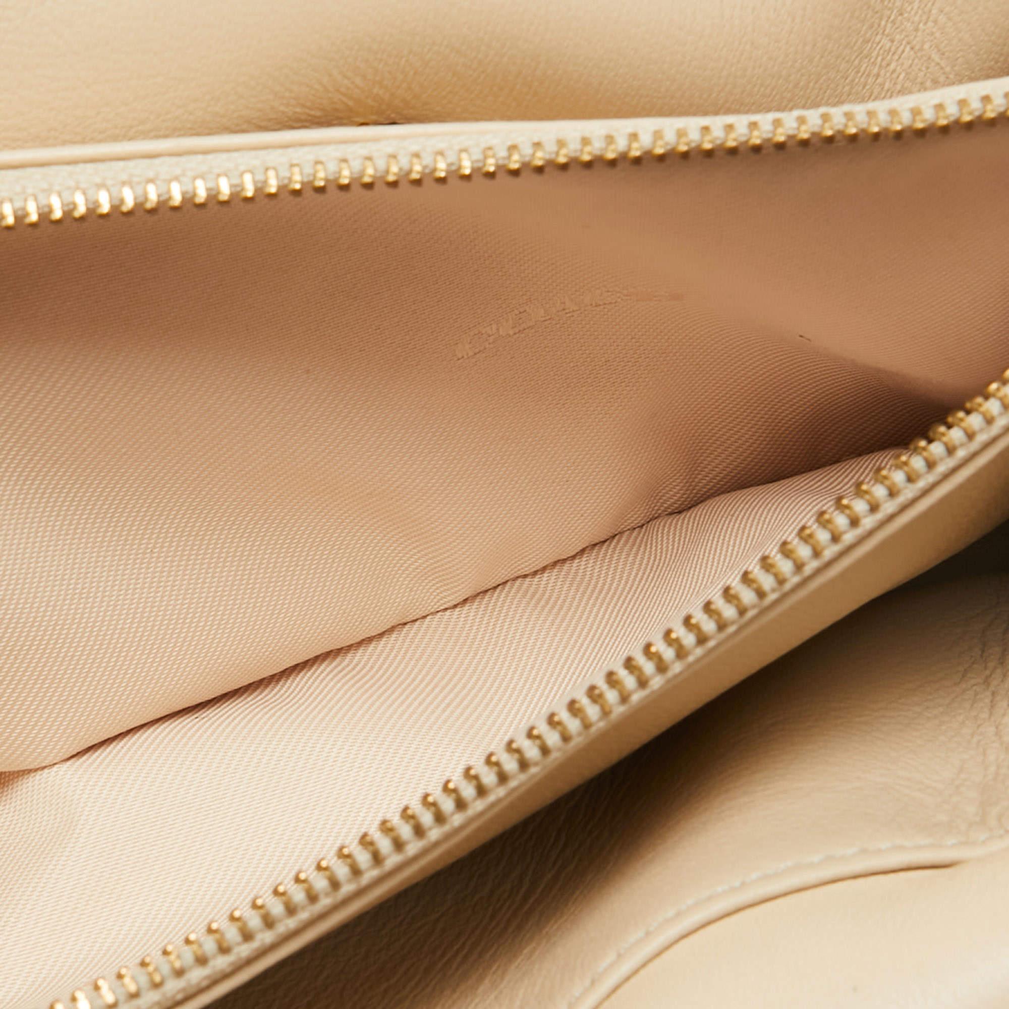 Coach Beige Leather Tabby Pillow 26 Shoulder Bag 4
