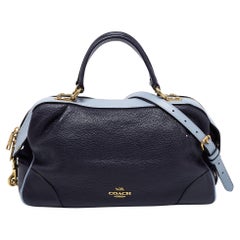 Coach Bicolor Leather Lane Satchel