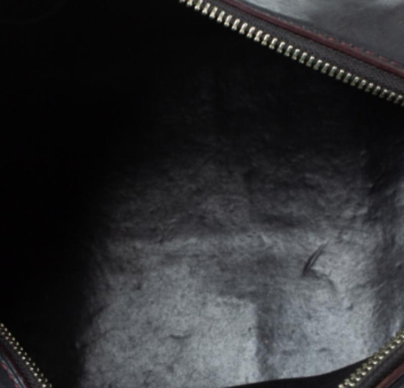 Coach Black Leather Ace Satchel For Sale 6