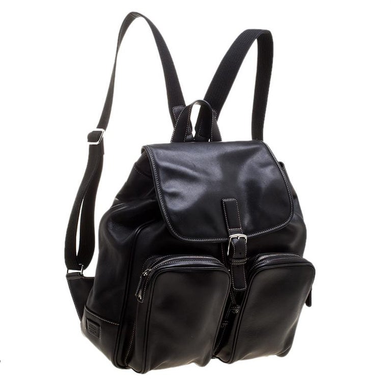 Coach Black Leather Backpack For Sale at 1stDibs | coach black backpack,  coach black leather backpack purse, coach backpacks for sale