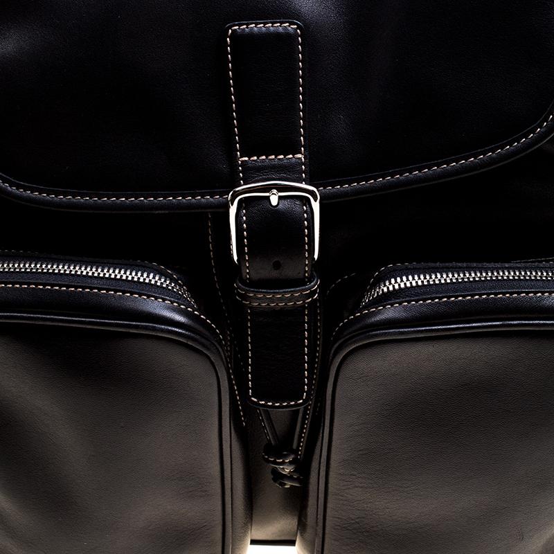 Coach Black Leather Backpack For Sale at 1stDibs | coach black backpack ...