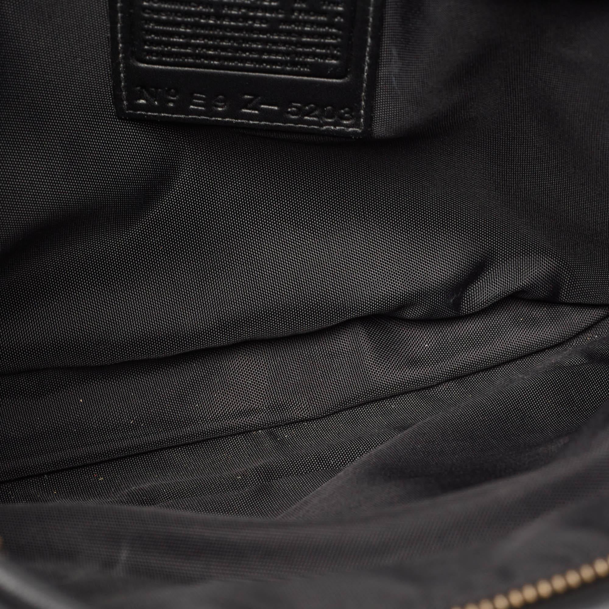 Coach Black Leather Briefcase 4